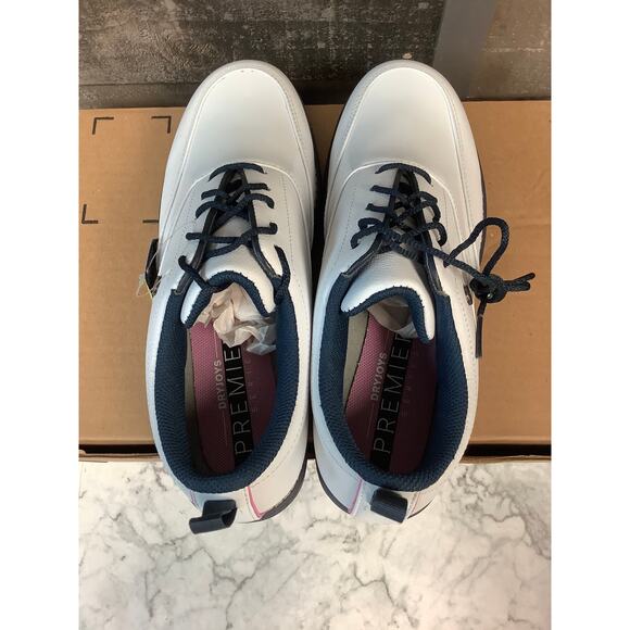 FootJoy Women's 6.5M White Dryjoys Premiere Series Issette Golf Shoes LB7-19 - Picture 5 of 7